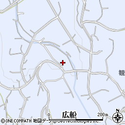 青森県平川市広船福田236周辺の地図