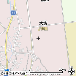 青森県平川市大坊（前田）周辺の地図