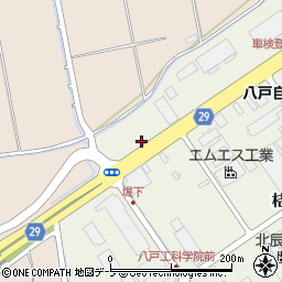 株式会社高橋商事　八戸営業所周辺の地図