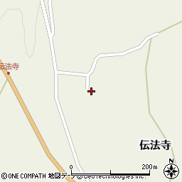 青森県十和田市伝法寺下伝法寺132周辺の地図