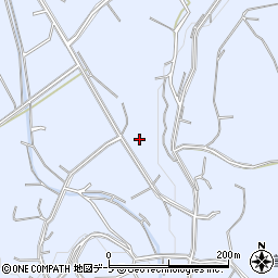 青森県平川市広船福田205周辺の地図