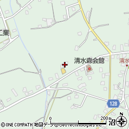 青森県弘前市清水森村元5-1周辺の地図