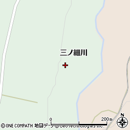 青森県弘前市湯口三ノ細川25周辺の地図