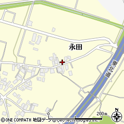 青森県平川市沖館永田95-1周辺の地図