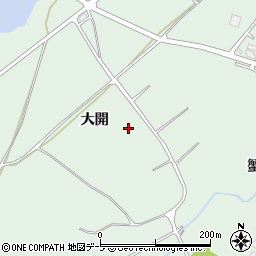青森県弘前市小沢大開12周辺の地図