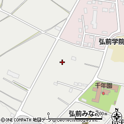 青森県弘前市原ケ平山中498周辺の地図