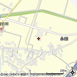 青森県平川市沖館永田160周辺の地図