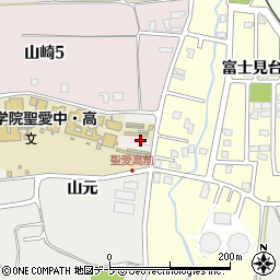 青森県弘前市原ケ平山元128周辺の地図