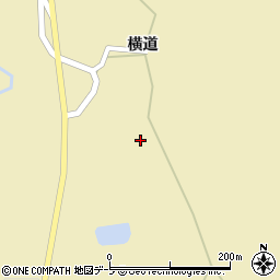 青森県十和田市切田横道54周辺の地図