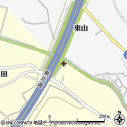 青森県平川市沖館永田76周辺の地図