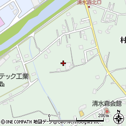 青森県弘前市清水森村元31周辺の地図