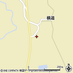 青森県十和田市切田横道48周辺の地図
