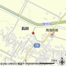 青森県平川市沖館（長田）周辺の地図