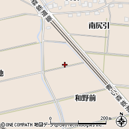 青森県八戸市市川町和野前周辺の地図