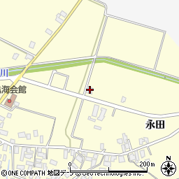 青森県平川市沖館永田181周辺の地図