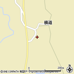 青森県十和田市切田横道46周辺の地図