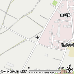 青森県弘前市原ケ平山中360-6周辺の地図