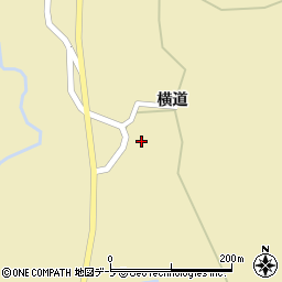青森県十和田市切田横道44周辺の地図