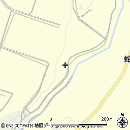 青森県十和田市藤島明戸周辺の地図
