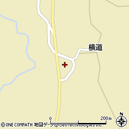 青森県十和田市切田横道15周辺の地図