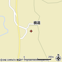 青森県十和田市切田横道47周辺の地図