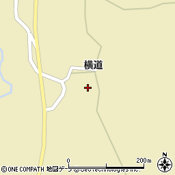 青森県十和田市切田横道56周辺の地図