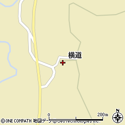 青森県十和田市切田横道45周辺の地図