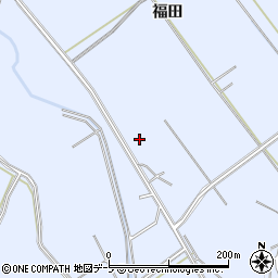 青森県平川市広船福田288-2周辺の地図