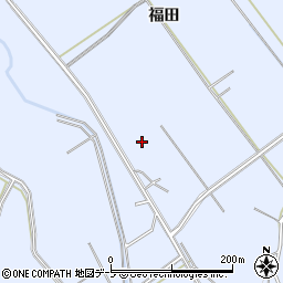 青森県平川市広船福田288周辺の地図