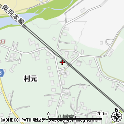 青森県弘前市清水森村元73周辺の地図