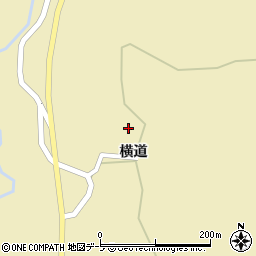 青森県十和田市切田横道40周辺の地図