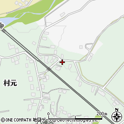 青森県弘前市清水森村元64周辺の地図