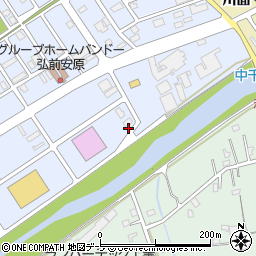 焼肉ホルモンガっつ　弘前安原店周辺の地図