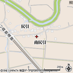 青森県八戸市市川町南尻引102-2周辺の地図
