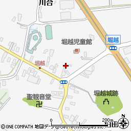 青森県弘前市堀越川合109周辺の地図