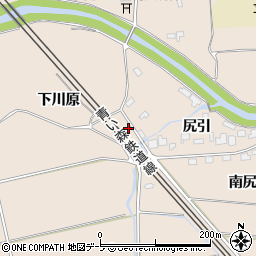青森県八戸市市川町下川原28周辺の地図