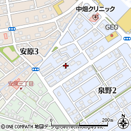 カーサ・クラシオン周辺の地図