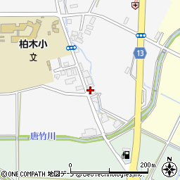 青森県平川市柏木町東田3周辺の地図