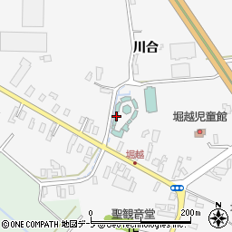 青森県弘前市堀越川合116周辺の地図
