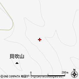 青森県黒石市袋平山周辺の地図
