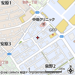 かみふく周辺の地図