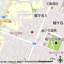 〒036-8241 青森県弘前市桜ケ丘の地図