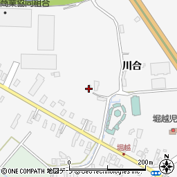 青森県弘前市堀越川合46周辺の地図