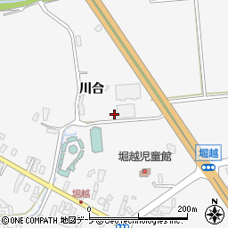 青森県弘前市堀越川合179周辺の地図
