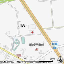 青森県弘前市堀越川合182周辺の地図