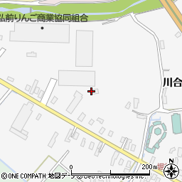青森県弘前市堀越川合17周辺の地図