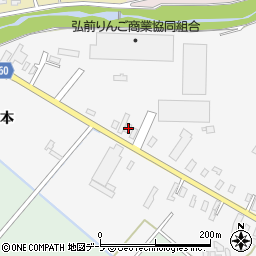 青森県弘前市堀越川合16-5周辺の地図
