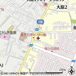 みちのく銀行スーパー佐藤長大原店 ＡＴＭ周辺の地図