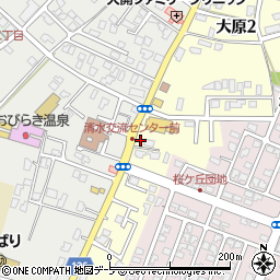 株式会社佐藤長　大原店周辺の地図