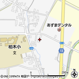 青森県平川市柏木町東田10-64周辺の地図